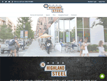 Tablet Screenshot of nhighlandsteel.com